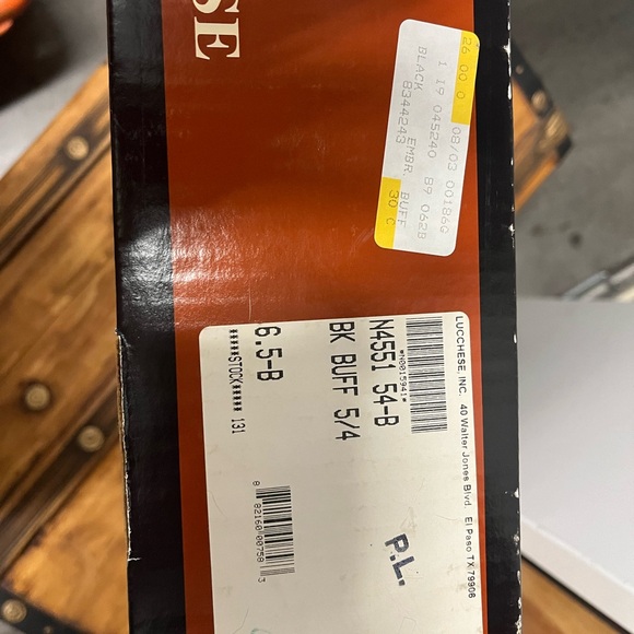 Lucchese cowboy boots western leather hand stitched 6.5 very light usage - Picture 2 of 6